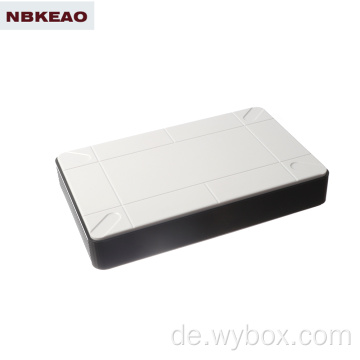 Netzwerkverteilerschrank ABS-Gehäuse für Router-Herstellung 266X165X45 mm Netzwerk-Switch-Gehäuse Kunststoffgehäuse